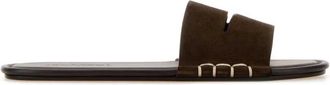 J.W.Anderson Schoenen, Dames, Bruin, 39 EU, Leer, Loafer Slide W