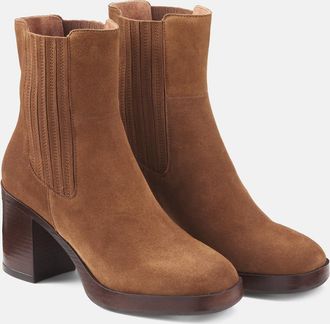 La Redoute Collections Su&egrave;de boots met hoge hak