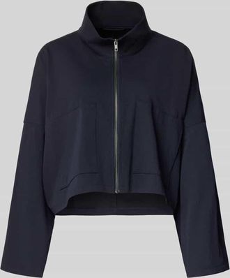 Drykorn Drykorn Relaxed Fit Blazer mit Viskose-Anteil Modell Elstow in Dunkelblau, Gr&ouml;&szlig;e 34