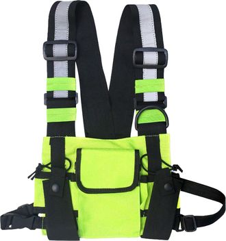 Generic Chest Bag, Mens Chest Bag, Functional Chest Bag, Chest Bag for Men with Additional Storage Space, Waterproof Outdoor Sports Chest Bag for Running, Cyc