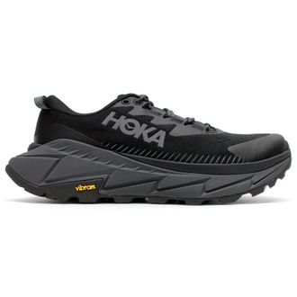 Hoka One One Hoka Skyline Float X Textile Synthetic Mens Low Top Trainers - Black Black - Size:UK 10.5