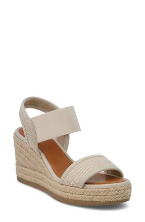 Mia Berniece Platform Wedge Sandal in Bone at Nordstrom, Size 9.5