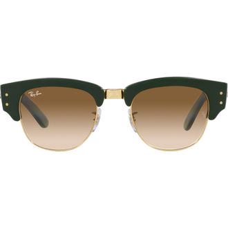 Ray-Ban Mega Clubmaster 50mm Square Sunglasses in Green at Nordstrom