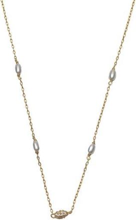 Argento Vivo Mini Station Fireball Necklace in Gold at Nordstrom Rack