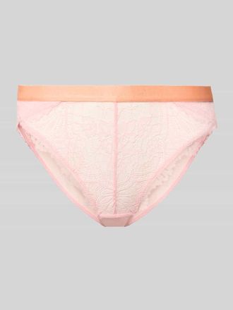 Dorina Slip aus Spitze Modell ALAINA in Rosa, Gr&ouml;&szlig;e XXL