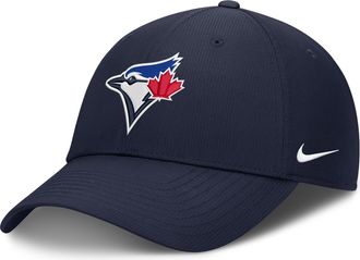 Nike Toronto Blue Jays Club Nike Mens Dri-FIT MLB Adjustable Hat in Blue | NB0241STOR-T0X