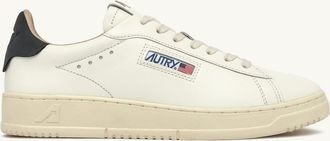 Autry DALLAS LOW SNEAKERS IN WHITE AND SPACE LEATHER
