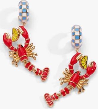 Alex and Ani Lobster Boil Statement Earring in Gold at Nordstrom