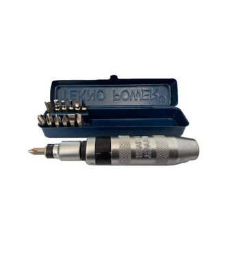 Trade Shop Trade Shop - Atornillador De Impacto Con Puntas Reversibles De Cromo Vanadio