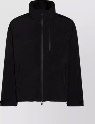 Herno high-neck short down puffer jacket