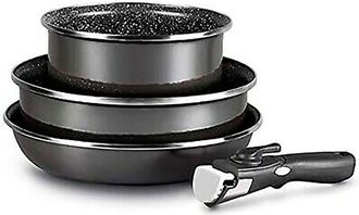 Magefesa Magefesa Magefesa Set Mango Desmontable Cazo+sarten+tartera 02109379