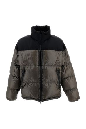 Wooyoungmi Black Padded Quilted Synthetic Down Jacket