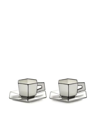 Serax Carte Blanche espresso cups (set of two) - unisex - Porcelain - OS - White