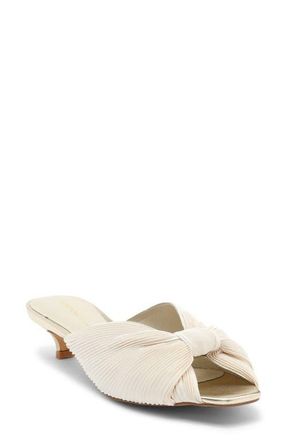 Intentionally blank Curfew Knot Slide Sandal in Ivory at Nordstrom, Size 11