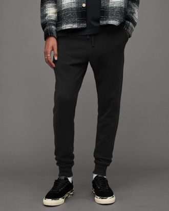 AllSaints Raven Cuffed Slim Ramskull Sweatpants
