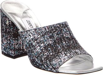 Jimmy Choo London Skylah 85 Glitter Sandal