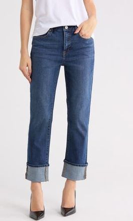 Seven 7 High Waist Cuffed Hem Jeans in Canyon at Nordstrom Rack, Size 12
