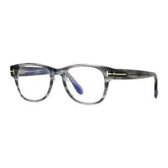 Tom Ford FT5898-B 020 Grey/Clear Blue Light Block 52mm