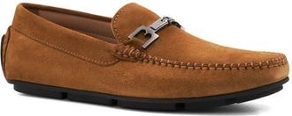 Bruno Magli Taso Bit Driving Loafer in Cognac Suede at Nordstrom, Size 11.5