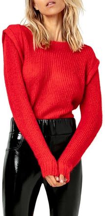 AS by DF The Denise Sweater in Coco Red at Nordstrom, Size Small