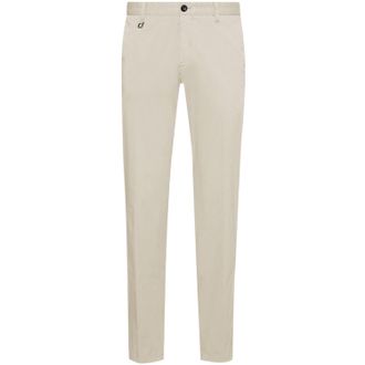 HUGO BOSS Slanke chinos van katoen voor heren (Wit)
