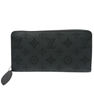 Louis Vuitton Pre-owned Mahina Leather Wallet - Dames - Pre-owned - Zwart - Maat: ONE Size Leer