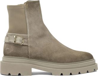 Santoni Dames Enkellaarsjes Schoenen Bruin Aw 25 - Dames - Enkellaarsjes - Bruin - 36 EU - Leer - Schoenen