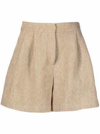 Alberta Ferretti Shorts sartoriali - Toni neutri