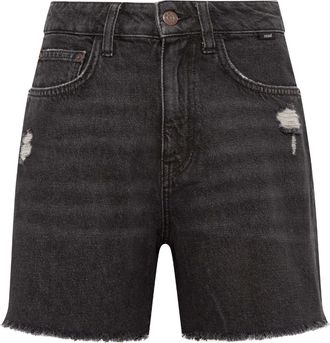 Mavi Loose-fit-Jeans MAVI Mavi Shorts Millie, Damen, Gr. 28, N-Gr, schwarz, Obermaterial: 100% Baumwolle CO., Hosen Loose-fit-Jeans