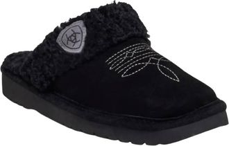 Ariat Womens Jackie Square Toe Slipper In Black