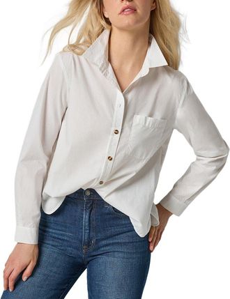Lilla P Striped Button Down Shirt