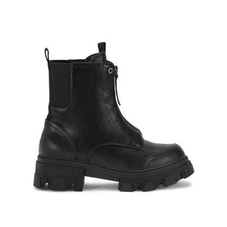 Carvela Womens Explorer Zip Boots - Black - Size UK 3
