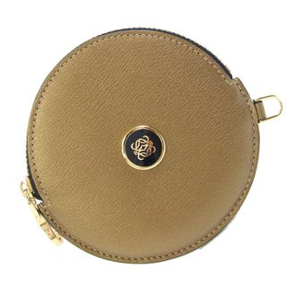 Loewe Gold Leather Coin Purse/Coin Case (Pre-Owned)