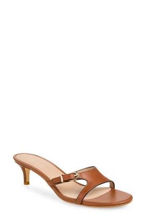 Stuart Weitzman Irene Slide Sandal in Saddle at Nordstrom Rack, Size 6.5