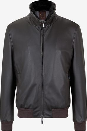 Gimos Lederblouson mit Stehkragen aus erstklassigem Glattleder
