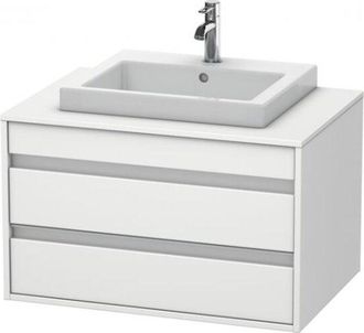 Duravit Duravit - Ketho Mueble Bajo Encimera 6754, 2 Cajones, 800mm, Para