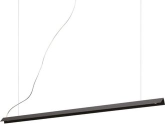 Ideal Lux V-line Plaf&oacute;n Led Integrado Colgante Negro 3000k - Ideal Lux