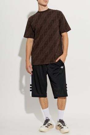 adidas Monogram T-shirt, Mens, Brown