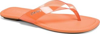 DKNY Hampton Flip Flop in Orange Sherbet at Nordstrom Rack, Size 11