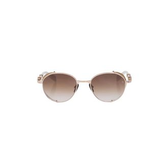 Balmain Brigade I Zonnebril - unisex - Zonnebrillen - Geel - ONE Size - Accessoires