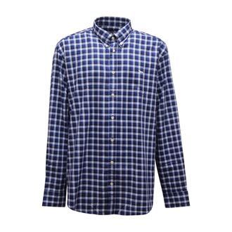 Harmont & Blaine L3141 Regular FIT Overhemd - Heren - Casual Overhemden - Blauw - 4XL - Overhemden
