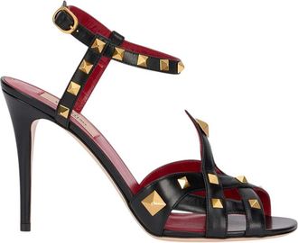 Valentino Garavani Black Studded Heels