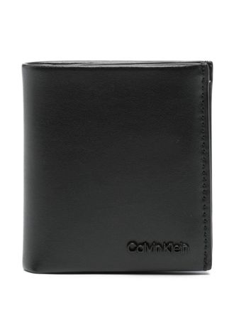 Calvin Klein Portemonnee met logo - Zwart