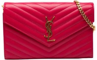 Saint Laurent Borsa a spalla Pre-owned trapuntata - - Pre-owned - Donna - Rosa - ONE SIZE
