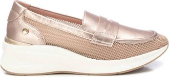 Xti Womens Moccasins Shoes In Nude