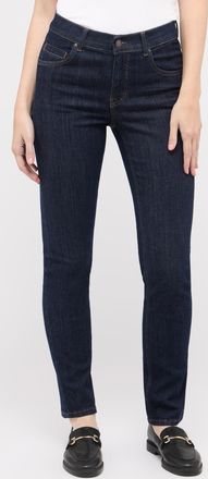 Angels Slim-fit-Jeans ANGELS CICI, Damen, Gr. 36, L&auml;nge 30, blau (schwarz indigo), Denim/Jeans, Obermaterial: 91% Baumwolle, 6% Polyester, 3% Elasthan, slim 