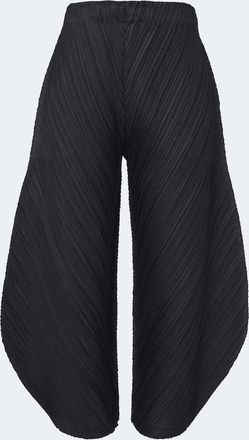 Pleats Please Issey Miyake Monthly Colors: July pleated barrel-leg pants