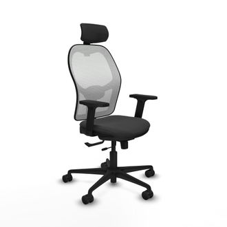 Piqueras y Crespo Silla De Oficina Piqueras Y Crespo Jorquera Negro Espuma Alta Densidad