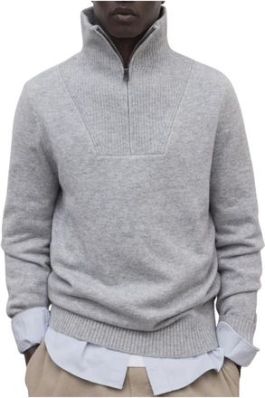 Ecoalf Yeclo Knit - Heren - Ronde hals truien - Grijs - S - Wol - Truien & Vesten