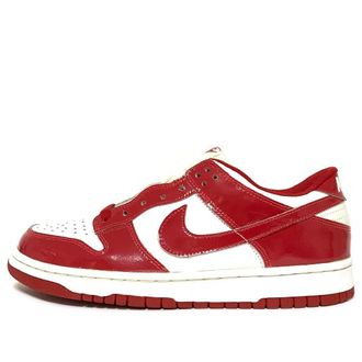 Nike Dunk Low White Varsity Red 624052-161